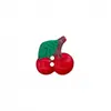 Non communiqué Boutons Cerises 2 trous 18mm X2 - Prym(...) - Rouge