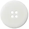 Non communiqué Boutons Loch 4 trous Noir 18mm X 3 - Union Knopf(...) - Blanc