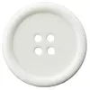 Non communiqué Boutons rebord 4 trous 20mm X 3 - Union Knopf(...) - Blanc