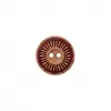 Non communiqué Boutons polyester et bois 2 trous 23mm X2 - Prym(...) - Marron