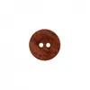 Boutons imitation bois en polyester 2 trous 18mm X 3 - Prym Brun Fonce...