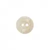 Boutons imitation bois en polyester 2 trous 15mm X 4 - Prym Beige Came...