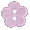 Boutons Fleurs Blanches 12 mm X 4 - Union Knopf Lilas Violet - Lilas V...
