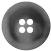 Boutons classique chiné à rebord 4 trous 18mm X3 - Prym Gris Moyen - G...