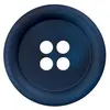 Boutons classique chiné à rebord 4 trous 18mm X3 - Prym Bleu Marine - ...