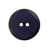 Boutons rebord polyester 2 trous 18mm X 3 - Prym Bleu Marine - Bleu Ma...