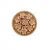 Bouton métal motif floraux 23mm à queue - Prym Brun Moyen marron - Bru...