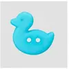 Bouton Canard 2 trous 16mm - Prym 32 Turquoise clair - 32 Turquoise cl...