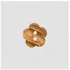 Bouton en forme de fleur   Bois d olivier naturel   2 trous   15 mm   ...