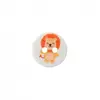 Bouton animaux polyester 2 trous 12mm - Prym Lion Multicolore - Lion M...