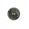 Bouton recyclé polyester motif fleur 2 trous 18 à 23mm - Prym 23-gris ...