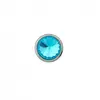 Bouton imitation diamant à queue 12 à 14mm - Prym 14-turquoise - 14-tu...