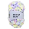 Laine POMPON, Rico Design 025 Rose multi