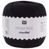 Non communiqué Coton à crocheter Essentials Crochet - Rico Design(...) - 12-noir