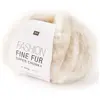 Pelote de laine Fashion Fine Fur Super Chunky - Rico Design(...) - 01 Ecru