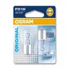 OSRAM Lot de 2 Lampes de signalisation halogène Original P21W