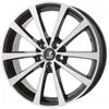 Jante alu 18 pouces ITWHEELS Alice 5x114,3 7,5J ET40, Schwarz Glänzend Poliert