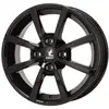 Jante alu 15 pouces ITWHEELS Alisia 4x100 6J ET40, Farbe Schwarz Glänzend