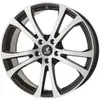 Jante alu 20 pouces ITWHEELS Michelle 5x108 8,5J ET45, Farbe Matt Schwarz Poliert