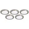 Hera Lampe encastrable FR 68-LED lot de 5 blanc chaud