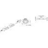 Hera Spot encastrable LED Eco SR 68 blanc 3.000 K Ø 8,5 cm Aluminium