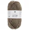 Fil à tricoter FASHION COTTON MÉTALLISÉ DK - Rico Design 22 Vert - 22 ...