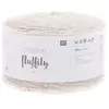Coton à tricoter Creative FLUFFILY - 150 GR - Rico Design(...) - 01 Ecru