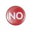 Non communiqué Badge bouton broche NO - Rico Design(...) - Rouge