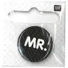 Non communiqué Badge bouton broche MR. - Rico Design(...) - Noir