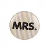 Non communiqué Badge broche bouton MRS. - Rico Design(...) - Blanc