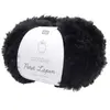 Pelote de fourrure Créative Petit Lapin Super Chunky - 100GR - 16 Noir...