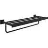 V&B Elements Porte-serviettes Striking 595 mm, noir mat