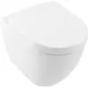 Villeroy & Boch Subway 2.0 Cuvette au sol avec DirectFlush, 5602R0R1,