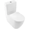 Villeroy & Boch Subway 2.0 Cuvette au sol avec DirectFlush, 5617R0R1,