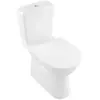 Villeroy & Boch Wc sur pied sans bride ViCare Combipack DirectFlush - Coloris : Blanc