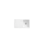 Villeroy & Boch Siluet 50 Évier de cuisine, 333501KG,