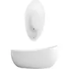 Villeroy & Boch Aveo Baignoire en îlot, ovale, UBQ194AVE9T1V-01,