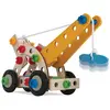 Smoby Jeu Eichhorn Heros Constructor 65 pièces Grue Mobile 4 en 1