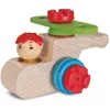 Smoby Jeu de construction Eichhorn Constructor Maxi Hélicoptère 9 pièces