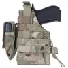 Holster MOLLE ambidextre - Multicam
