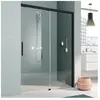 Kermi Nica Porte coulissante, avec élément fixe, pour niche, NIL2R1002...