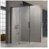 Kermi Nica Porte coulissante, avec élément fixe, pour paroi latérale, ...