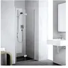 Kermi Liga Porte pliante, pour niche, pour paroi latérale, LI2SR100201...