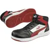 Chaussures de sécurité FRONTCOURT BLK/WHT/RED | 630050 - Puma Safety