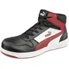 Chaussures de sécurité FRONTCOURT BLK/WHT/RED | 630050 - Puma Safety