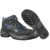Chaussures de sécurité Footguard Safe Mid S3 SRC Noir-Bleu-42