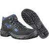 Chaussures de sécurité Footguard Safe Mid S3 SRC Noir-Bleu-43