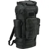 Sac à dos - BRANDIT - Combat Molle - Noir - 100% polyester - Usage régulier
