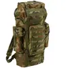 Brandit Molle Battle Backpack, noir-gris, taille 60l+ pour Hommes