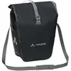 Vaude Aqua Back Single Sacoche de vélo arrière Taille unique noir